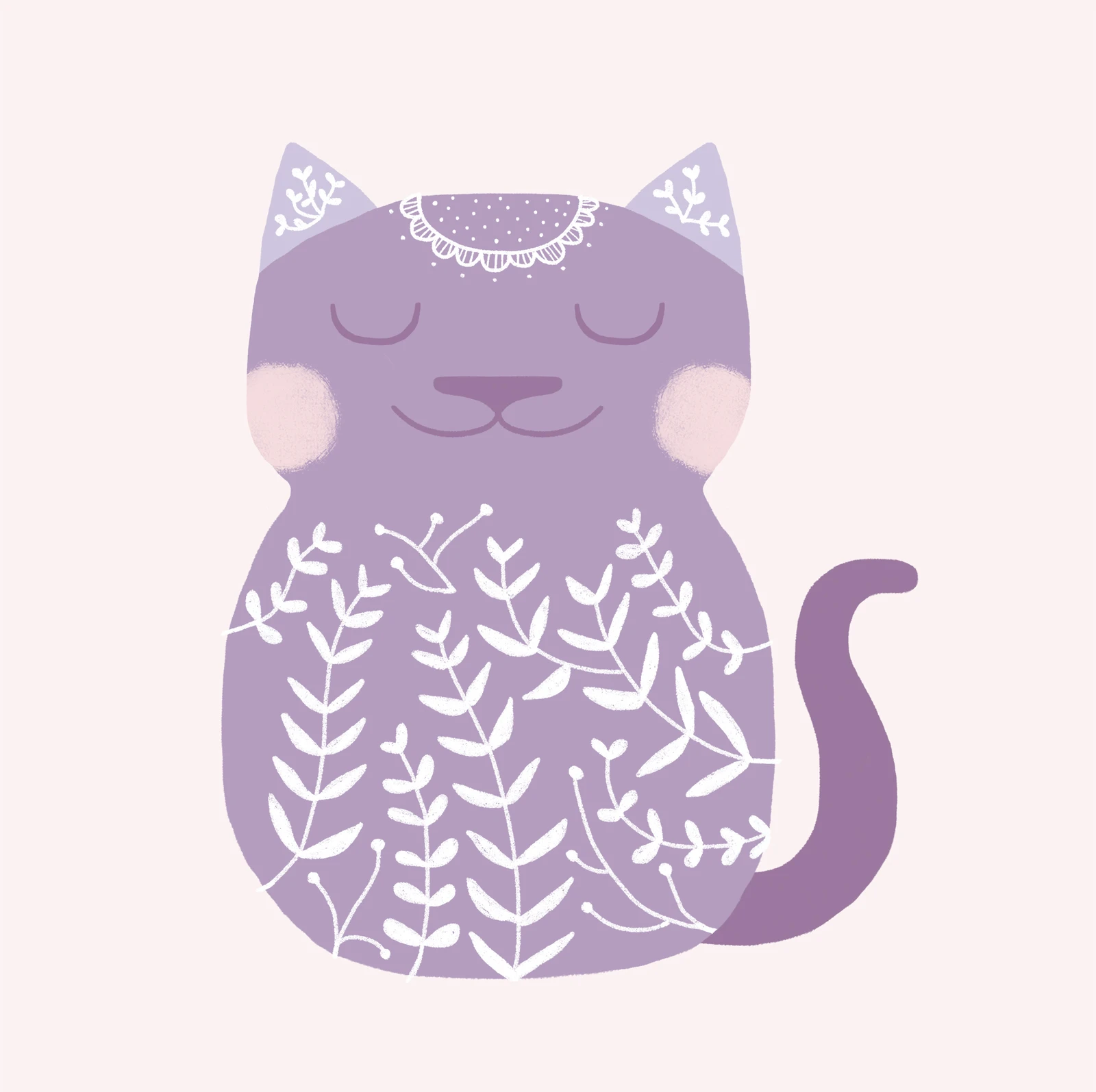 Floral Cat